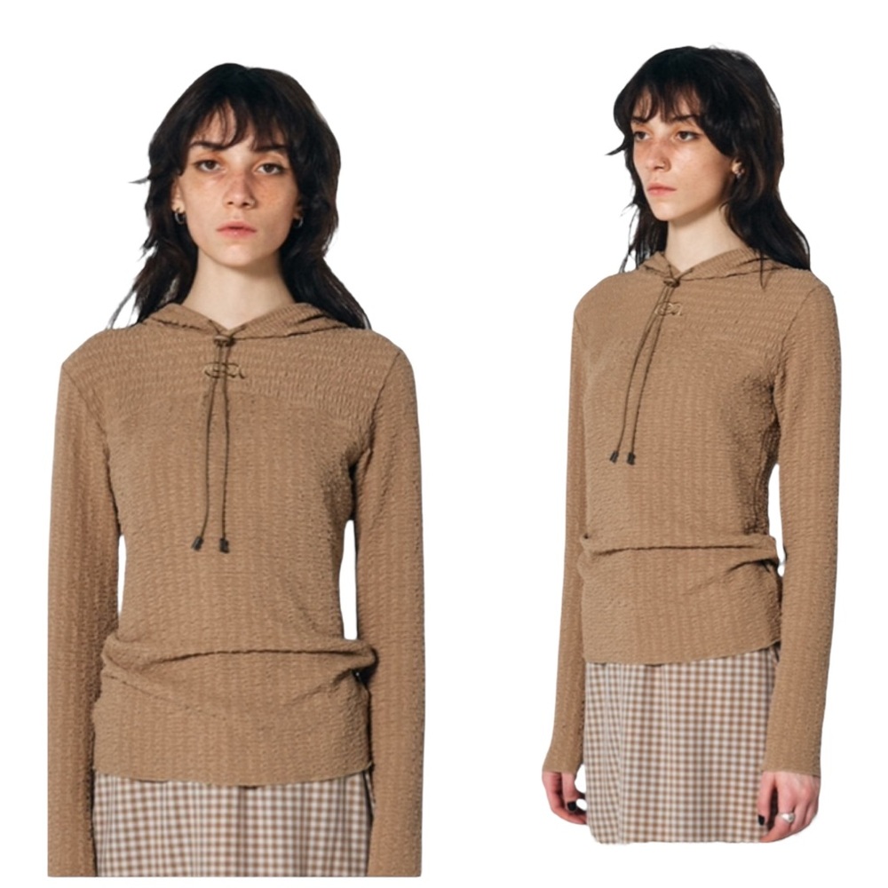 SCULPTOR
E-string Crinkle Hoodie size M